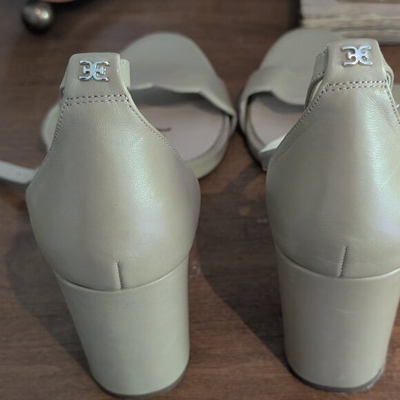 Sam Edelman Chunky Heeled Sandals in Tan - Size 12 - Picture 7 of 8